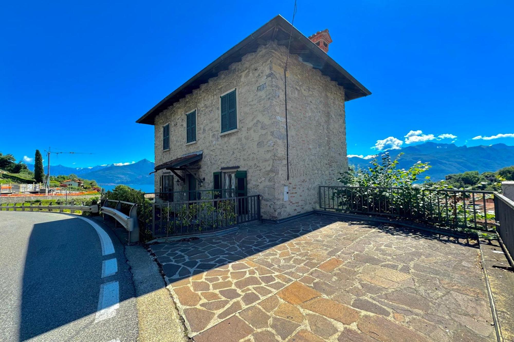 Casa Di Pietra Menaggio Villa Bagian luar foto