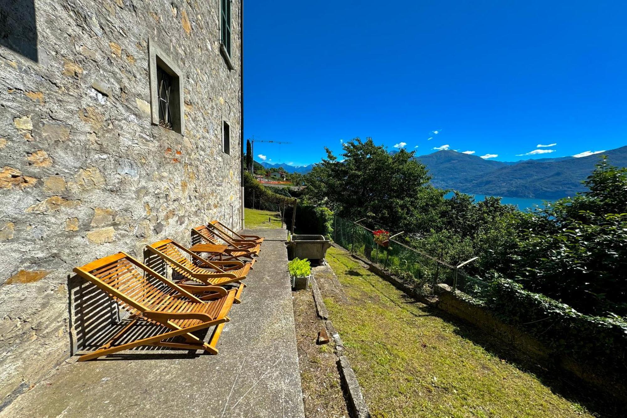 Casa Di Pietra Menaggio Villa Bagian luar foto
